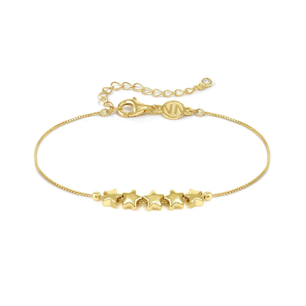 Nomination Armonica Gold Multi Star Bracelet