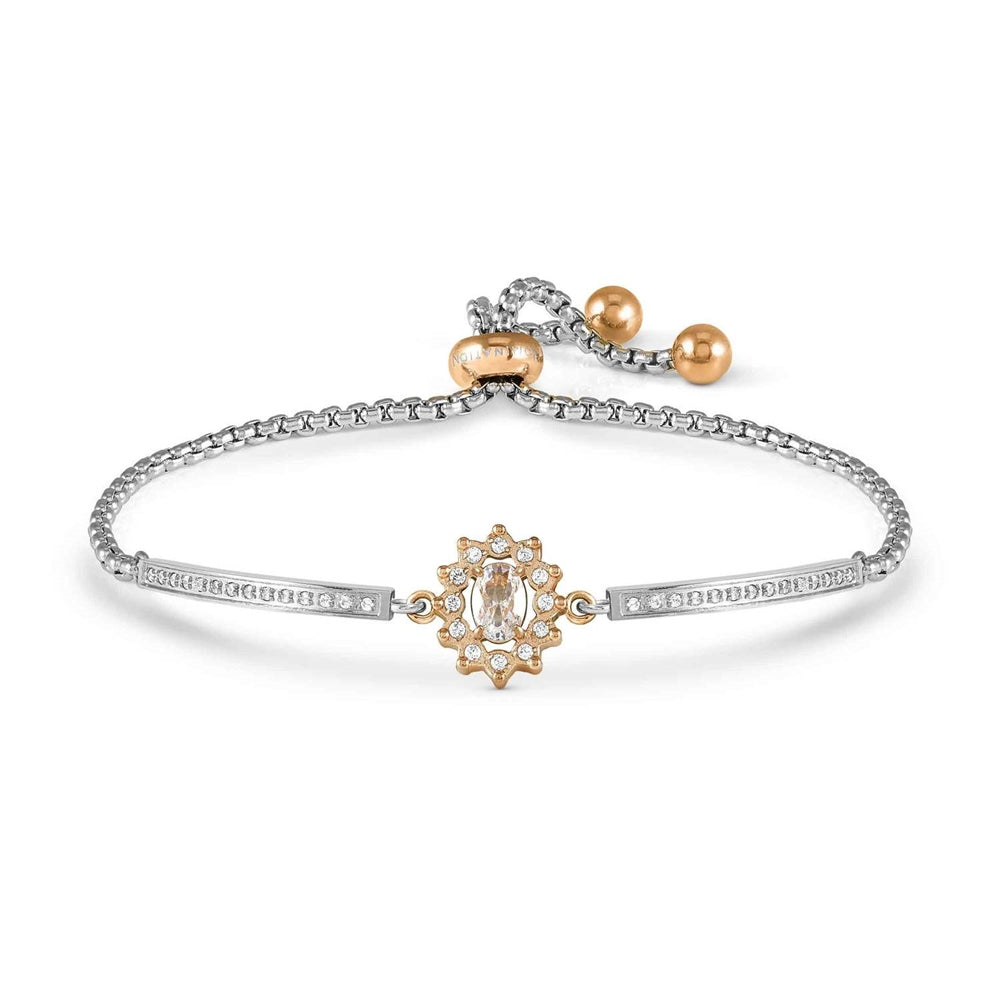 Nomination Royal Dream Rose Gold Oval Crystal Bracelet