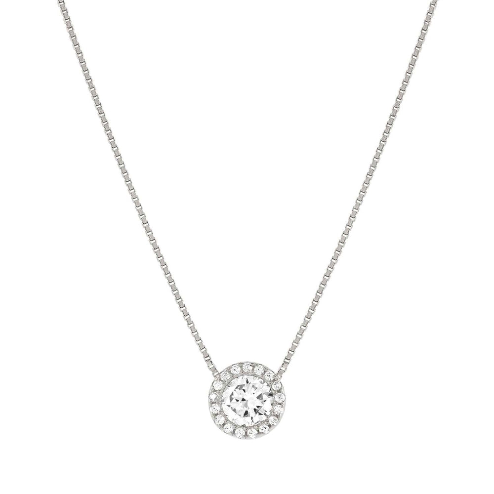 Nomination Seidivina Silver White Halo Necklace
