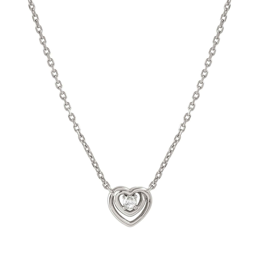 Nomination Cosmic Love Silver Heart Necklace