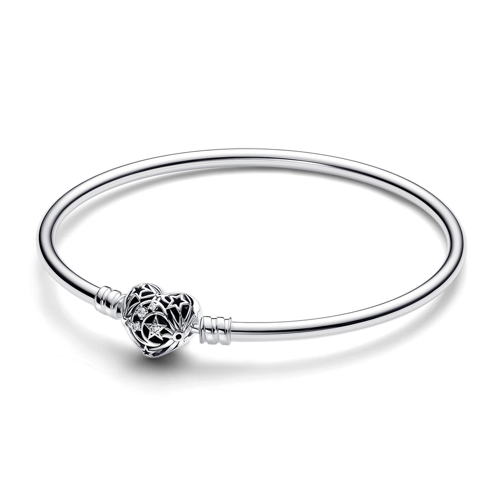 Pandora Heart Clasp Bangle