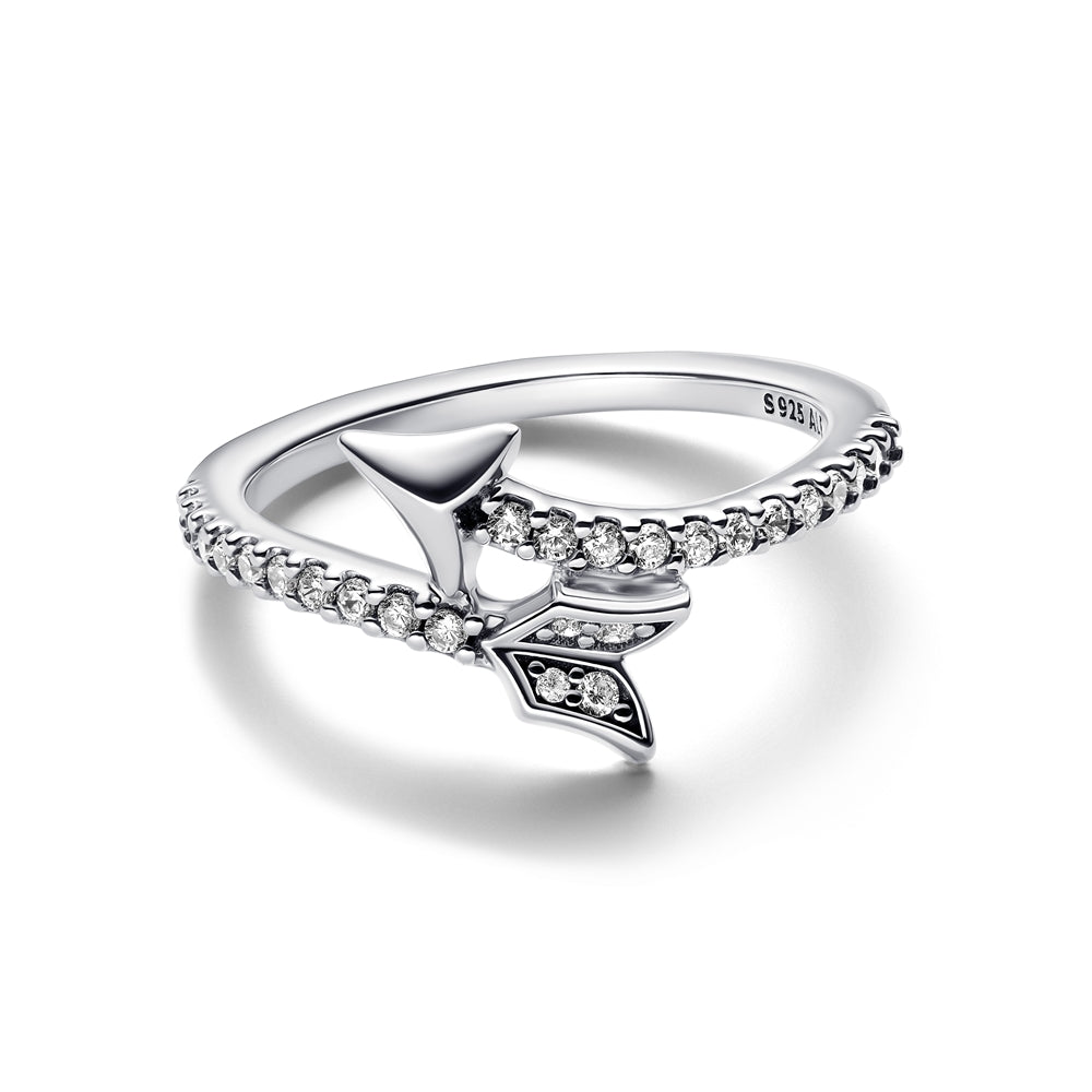 Pandora Sparkling Arrow Ring