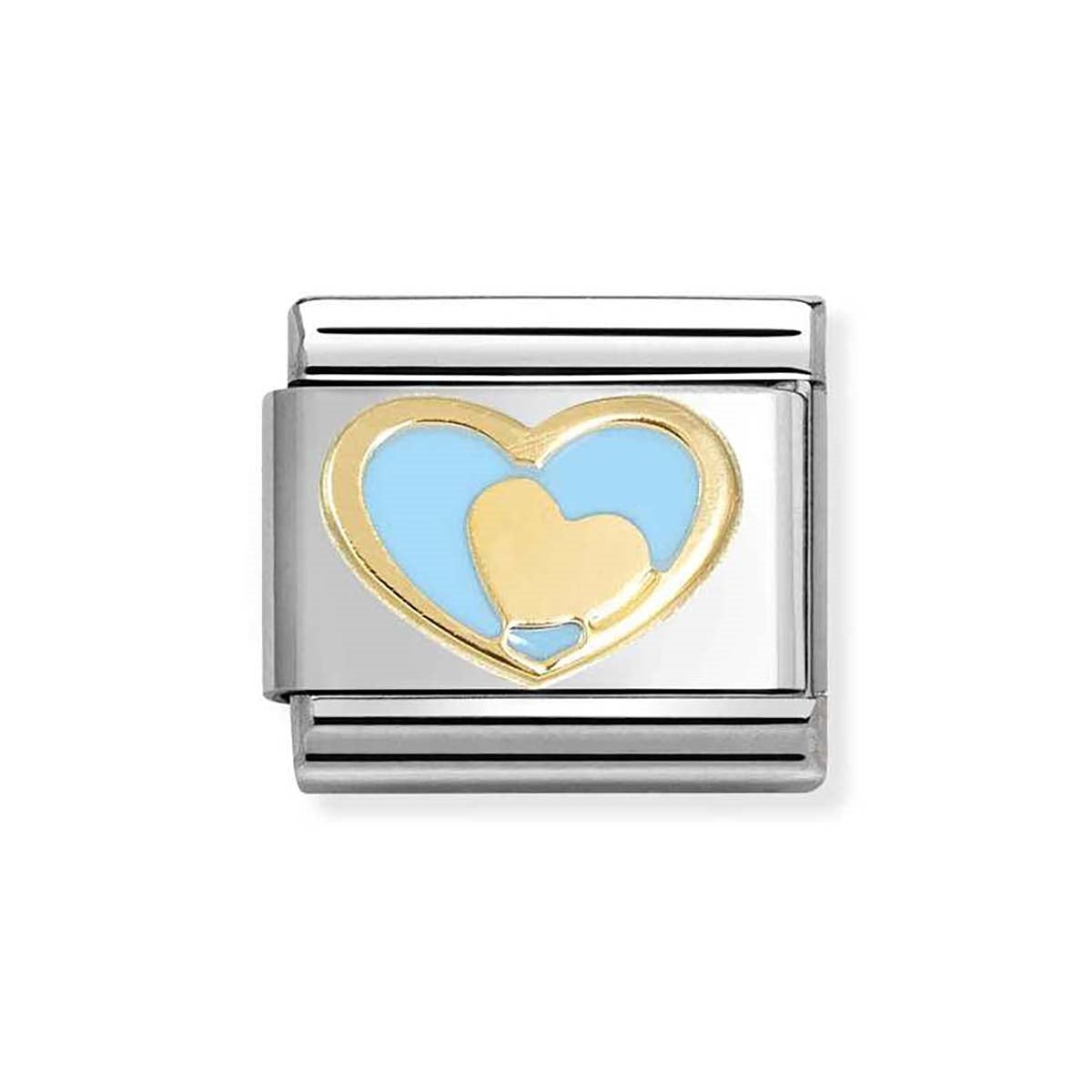 Nomination Heart in Heart Blue