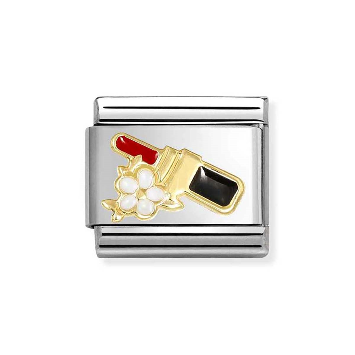 Nomination Lipstick and Flower Charm