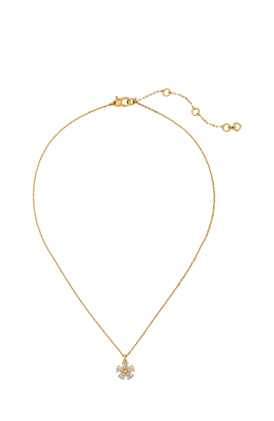 Kate Spade New York Gold Crystal Bloom Necklace