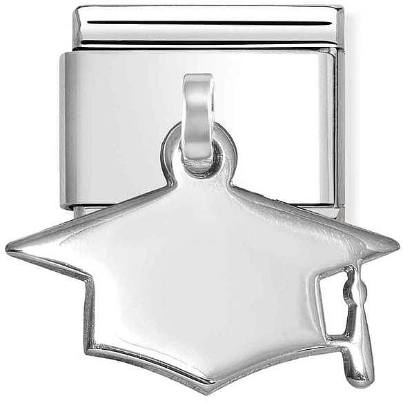 Nomination Engraving Graduation Cap Charm