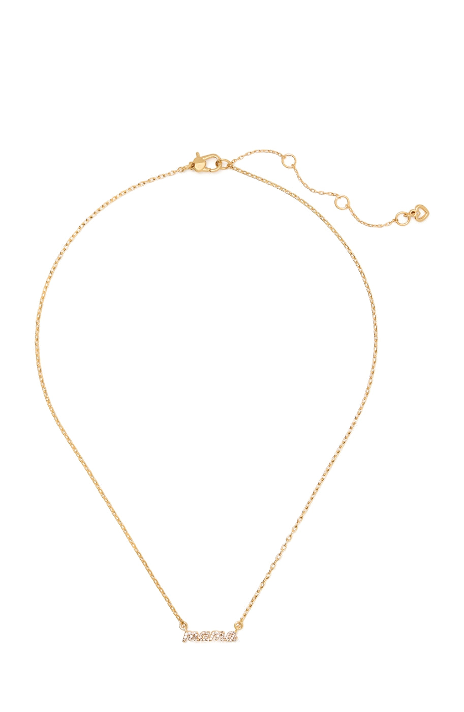 Kate Spade New York Gold Pave Mama Necklace