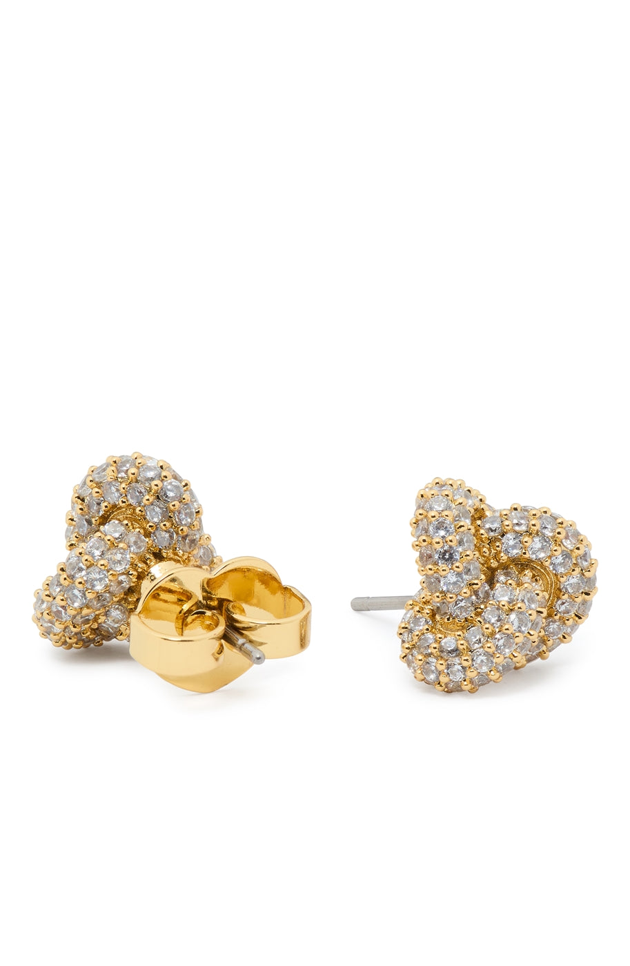 Kate Spade New York Gold Knot Pavé Stud Earrings