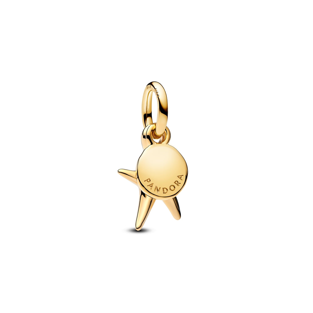 Pandora Gold Starfish Double Dangle Charm