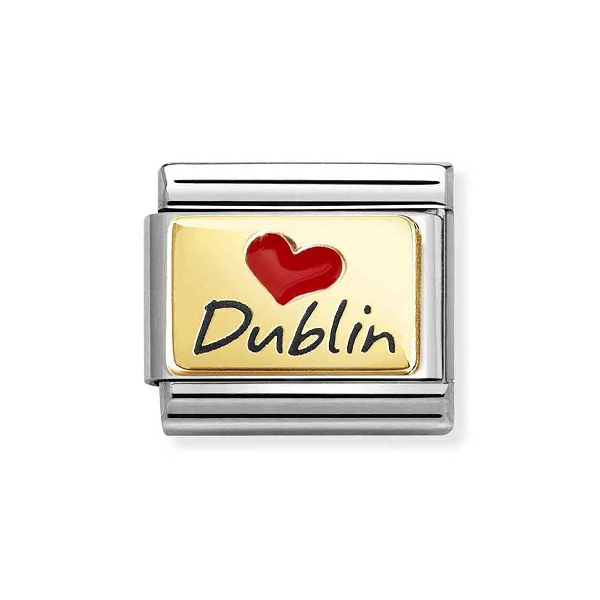 Nomination Gold Love Dublin Charm