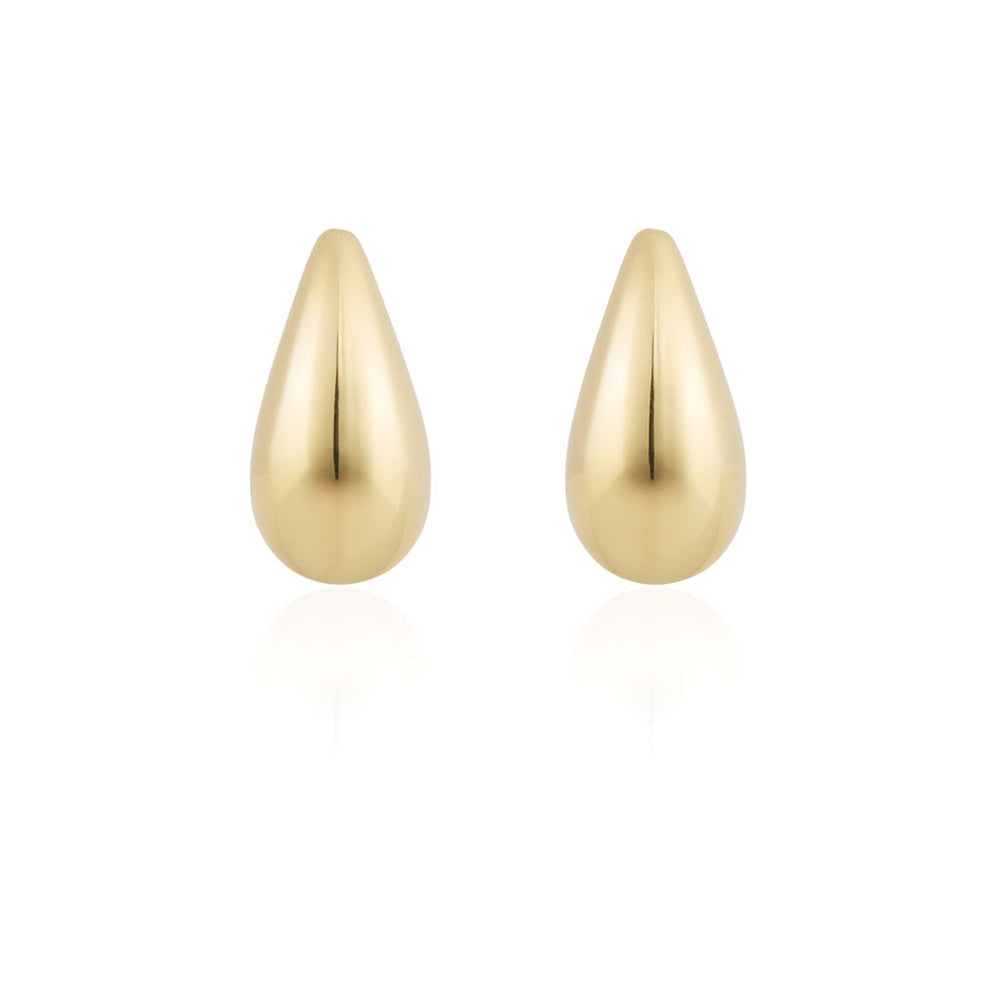 Argento Gold Large Teardrop Earrings