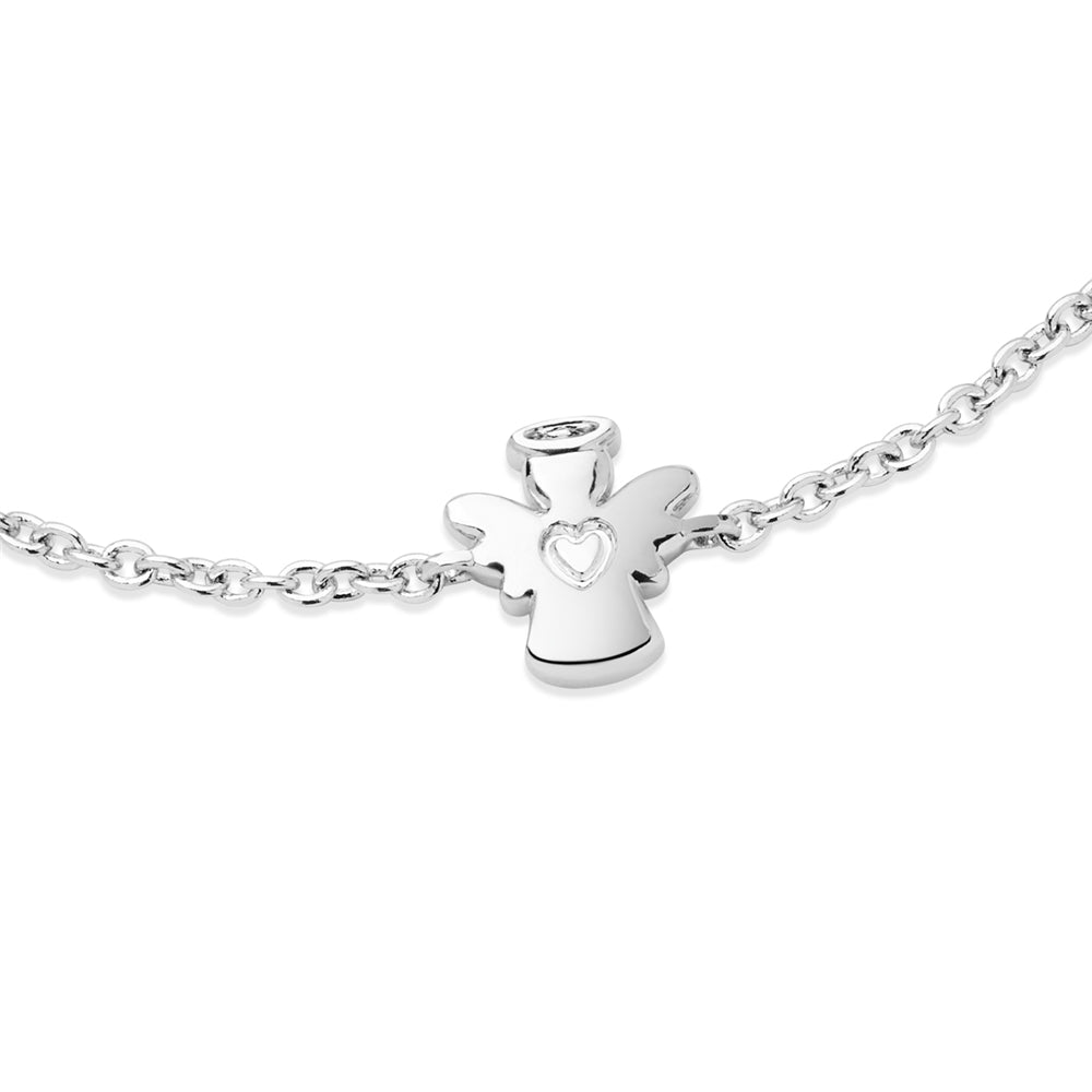 August Woods Silver Kids Angel Pull Bracelet