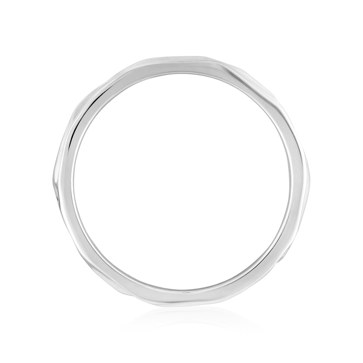 Argento Silver Molten Ring