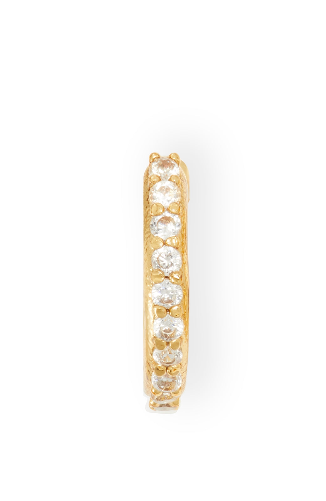 Kate Spade New York Gold Pavé Huggies
