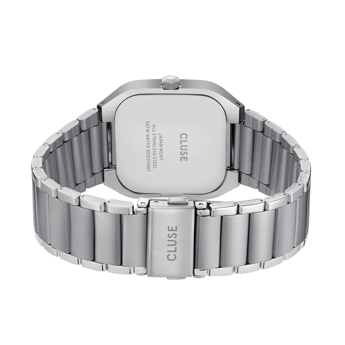 CLUSE Siver Quadrus Blue Watch