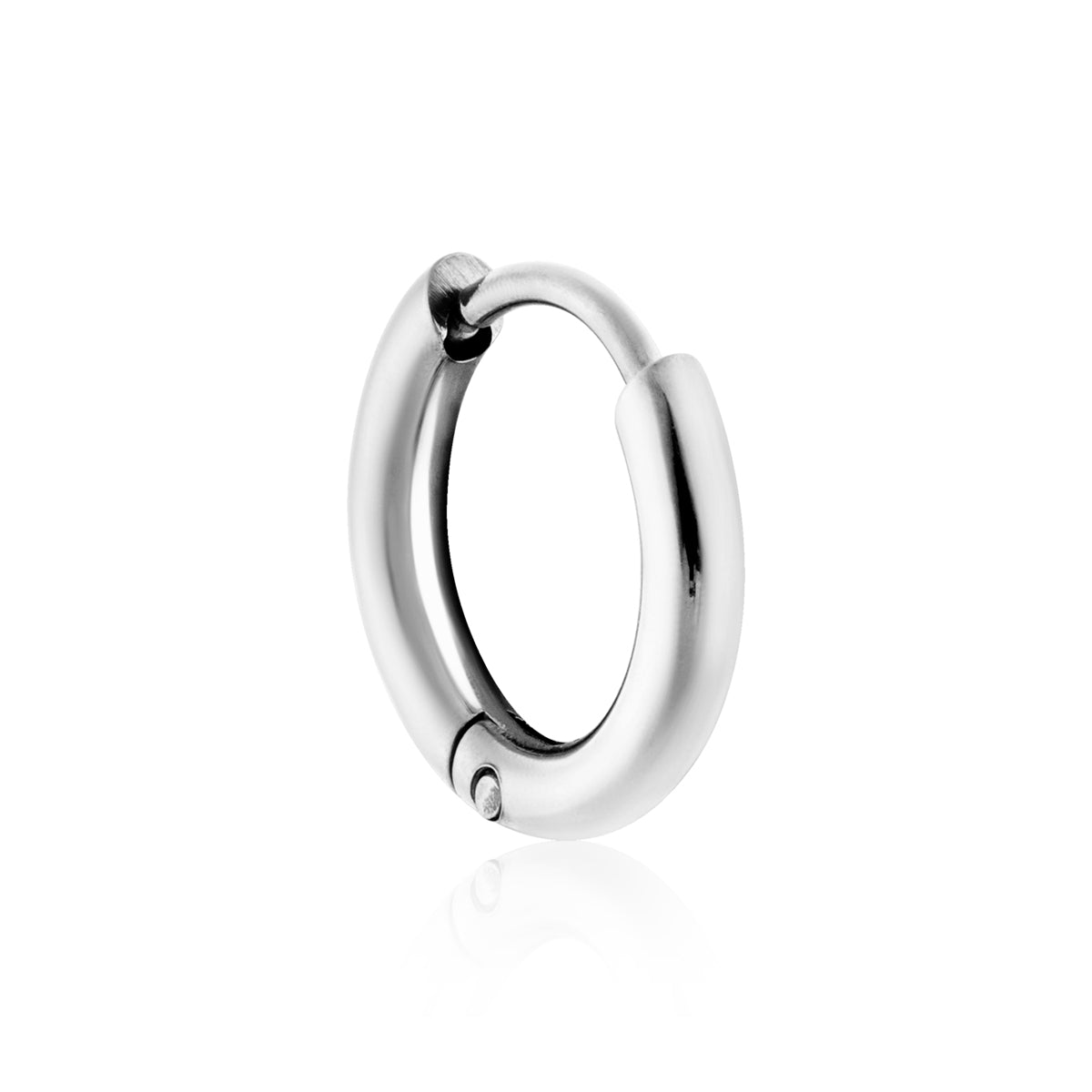 Over & Over Silver CZ Stud Hoop Earring Set