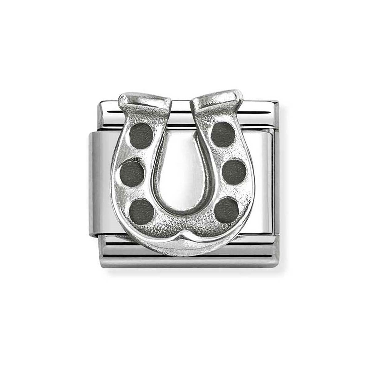 Nomination Silver Horseshoe Charm