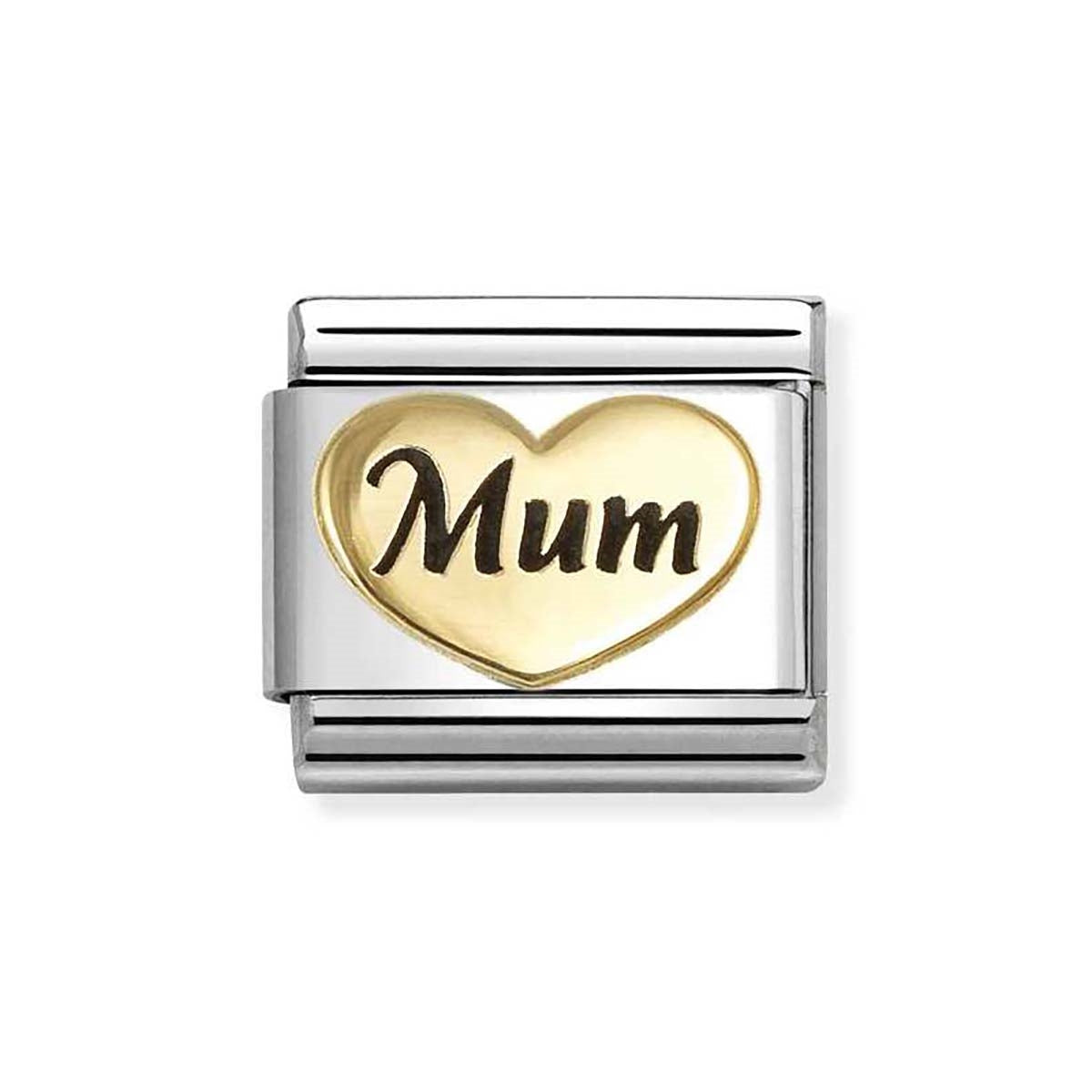 Nomination Gold Mum Heart Charm