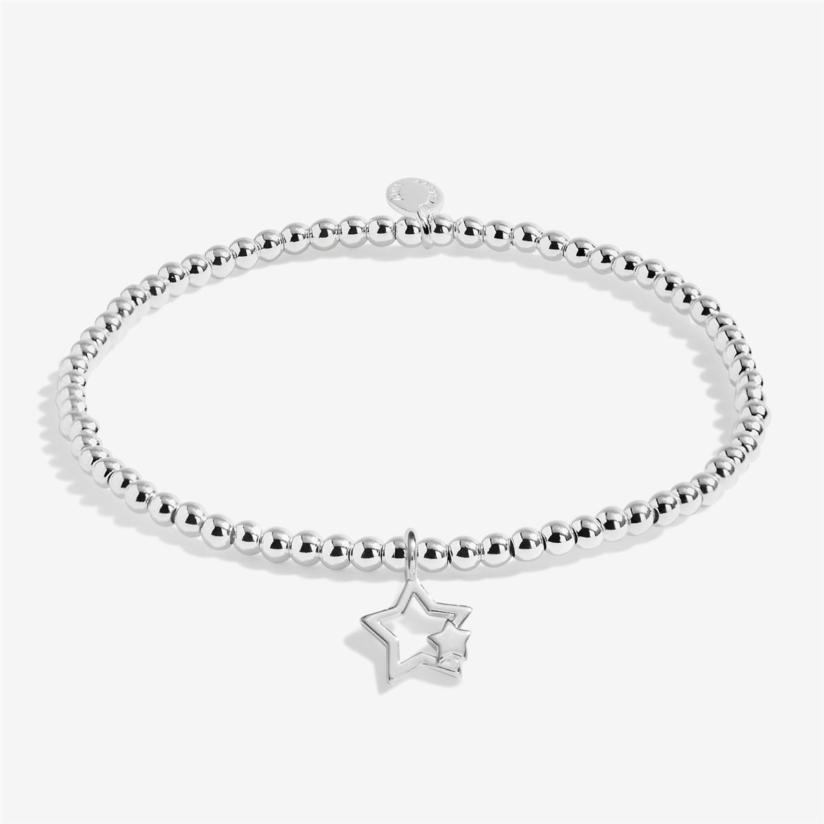 Joma Boxed Christmas Cracker Christmas Wishes Star Children's Bracelet