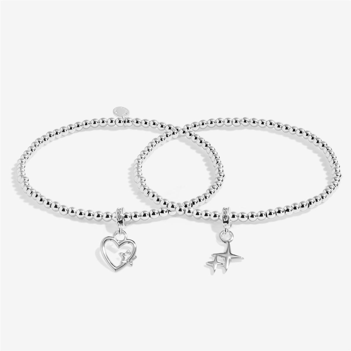 Joma Boxed Infinity Christmas Wishes Set of 2 Bracelets