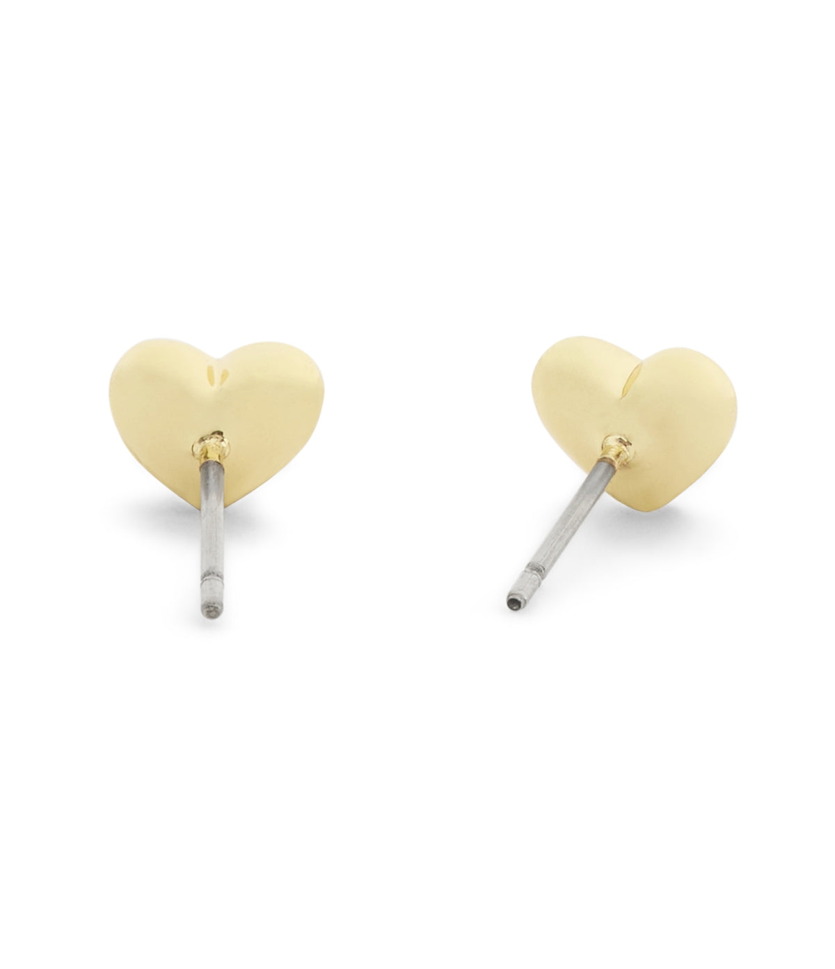 Coach Gold Heart Crystal Boxed Stud and Necklace Set