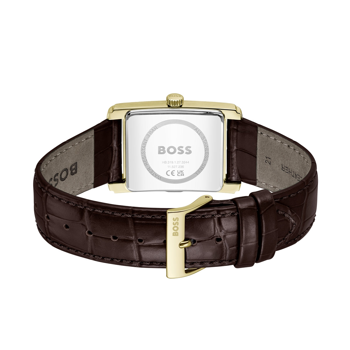 Boss Principle Dress Brown Leather Watch