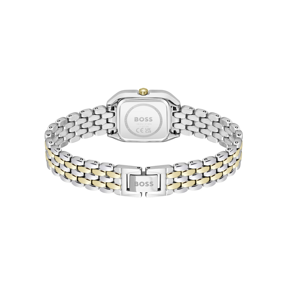 Boss Mae Petite Two-Tone Green Watch