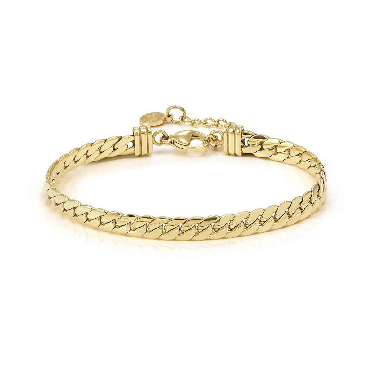 Nomination Gold Ecclettica Curb Chain Bracelet