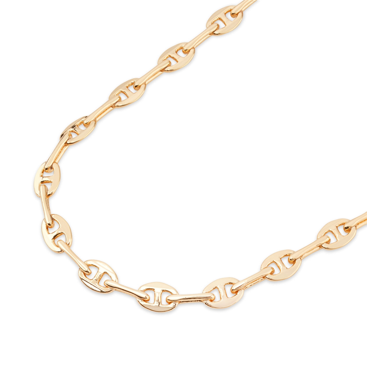 August Woods Gold Luxe Link Mini Chain Necklace