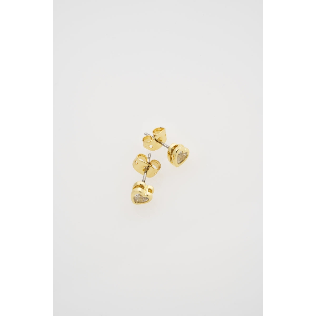 Ted Baker Gold Harmony Mini Crystal Heart Studs