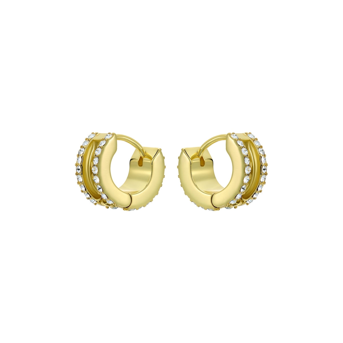 Ted Baker Gold Rosie Crystal Roll Huggies