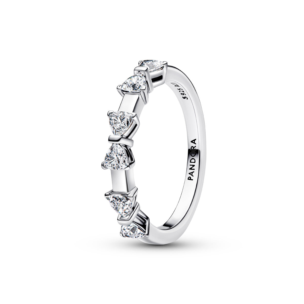 Pandora Silver Bow Station Ring