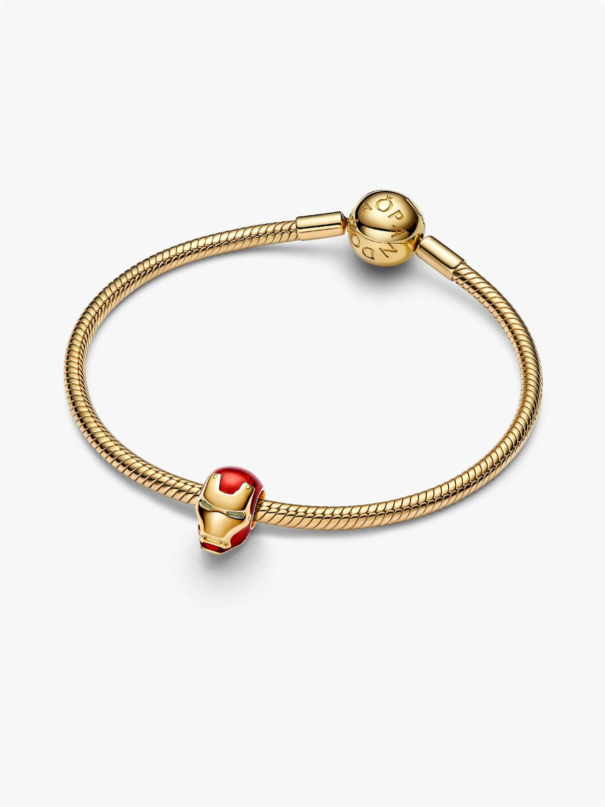 Pandora Gold Marvel Iron Man Helmet Charm