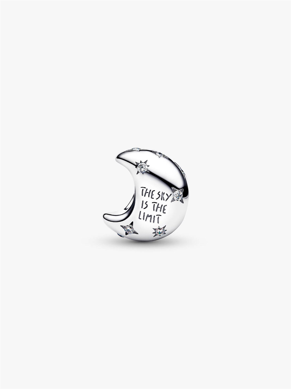 Pandora Silver Crescent Moon Charm