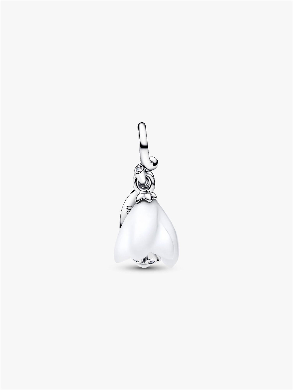 Pandora Silver Snowdrop Flower Dangle Charm