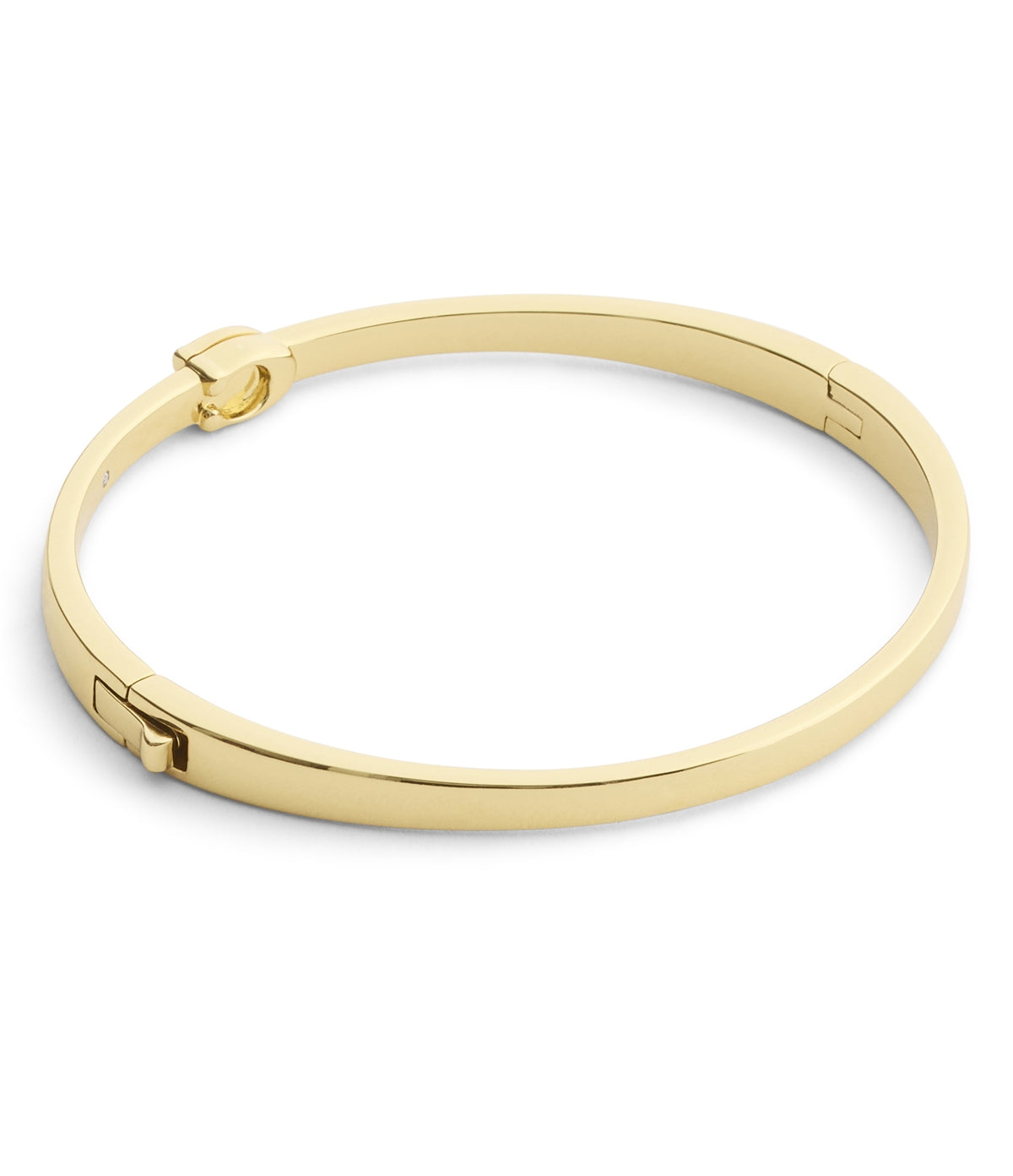 Coach Gold Boxed C Logo Bangle