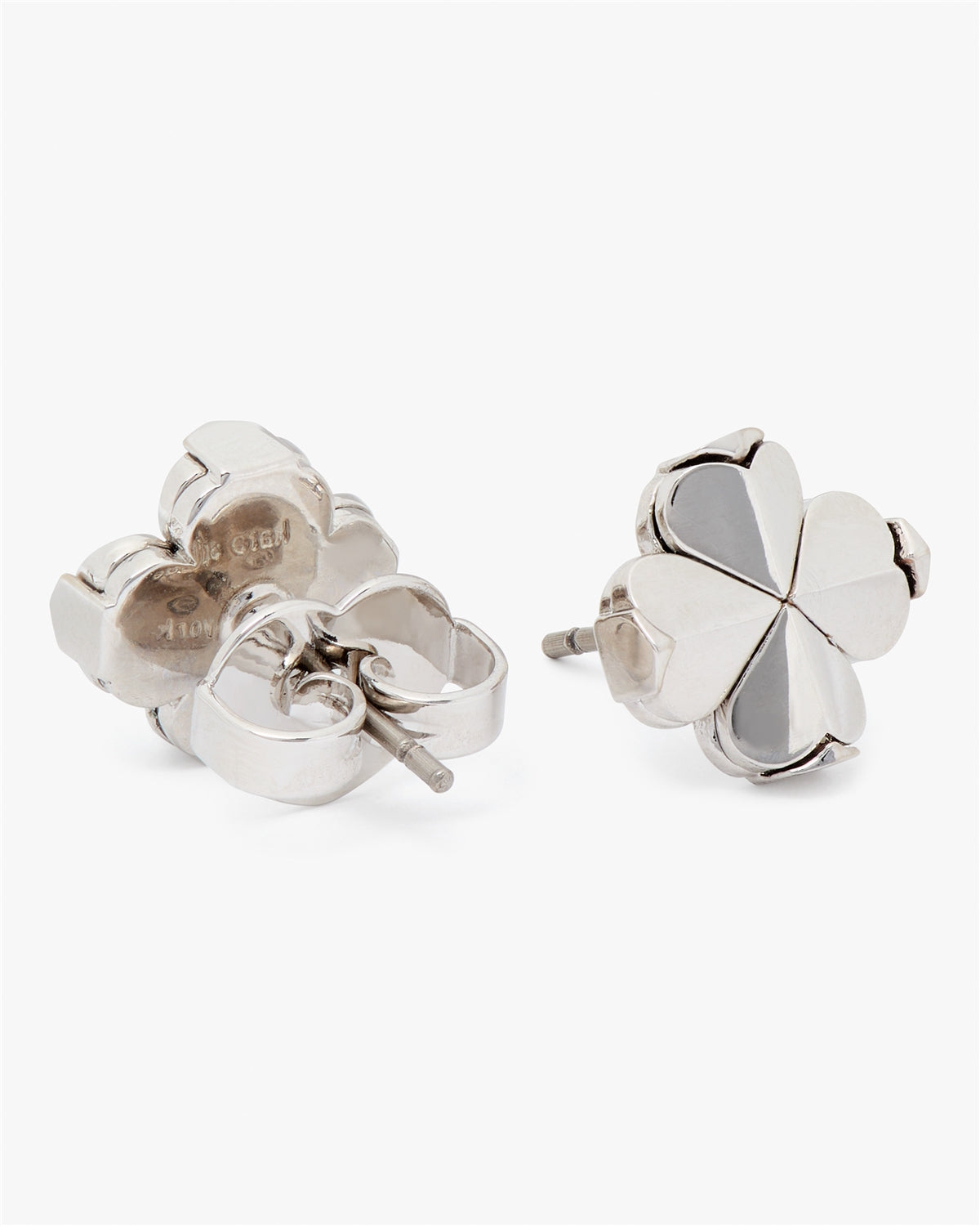Kate Spade New York Silver Spade Flower Studs