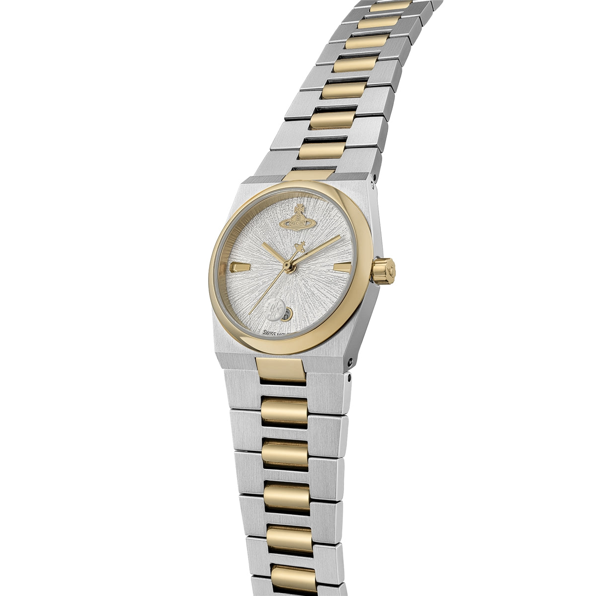 Vivienne Westwood Gold Mix The Hoxton Round Dial Watch