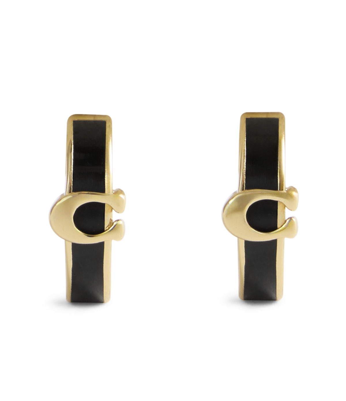 Coach Gold Black C Logo Huggies