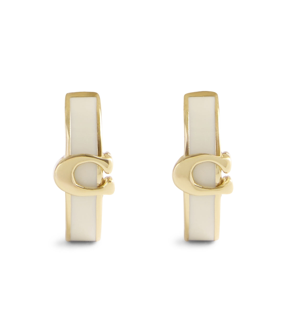 Coach Gold White C Logo Huggies