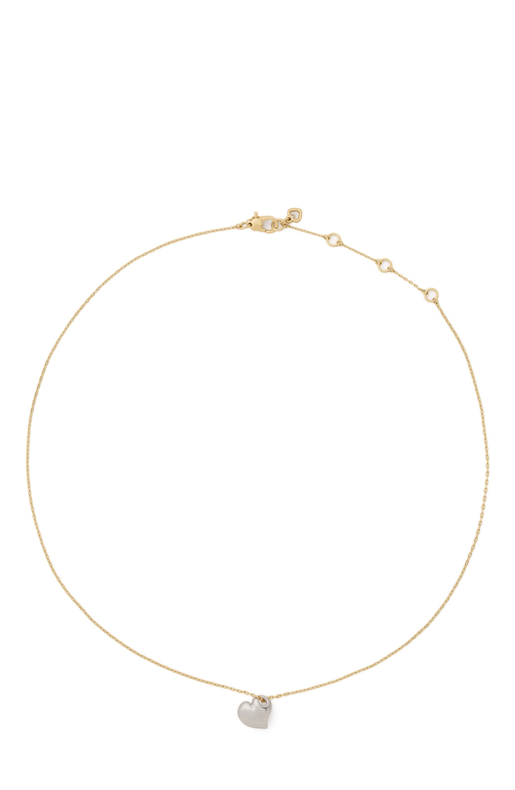 Kate Spade New York Silver Amour Heart Necklace