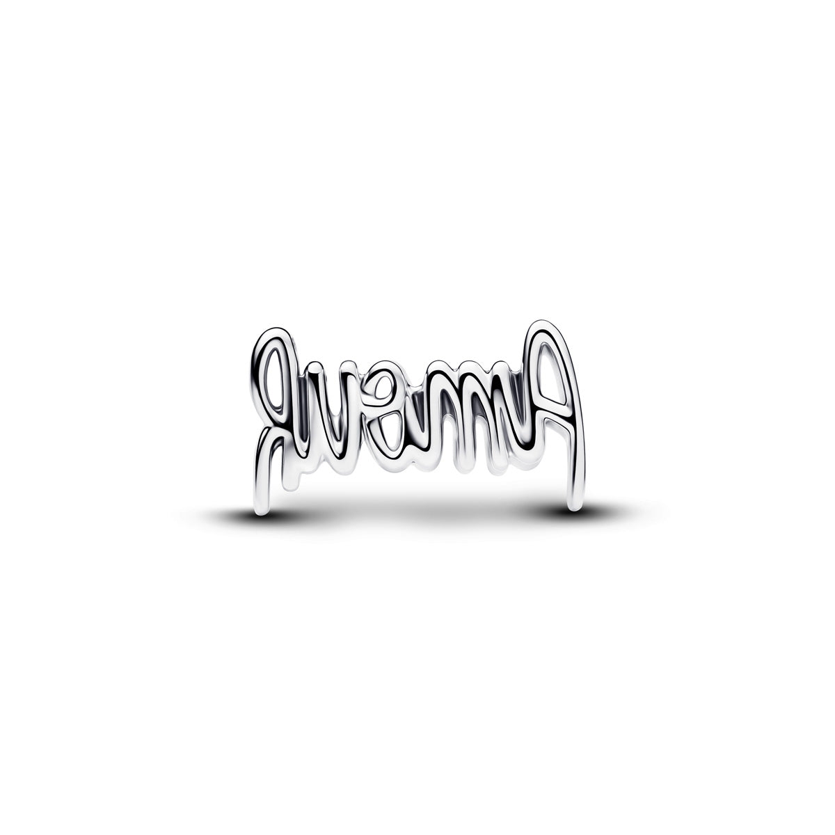 Pandora Silver 'Amour' Script Charm