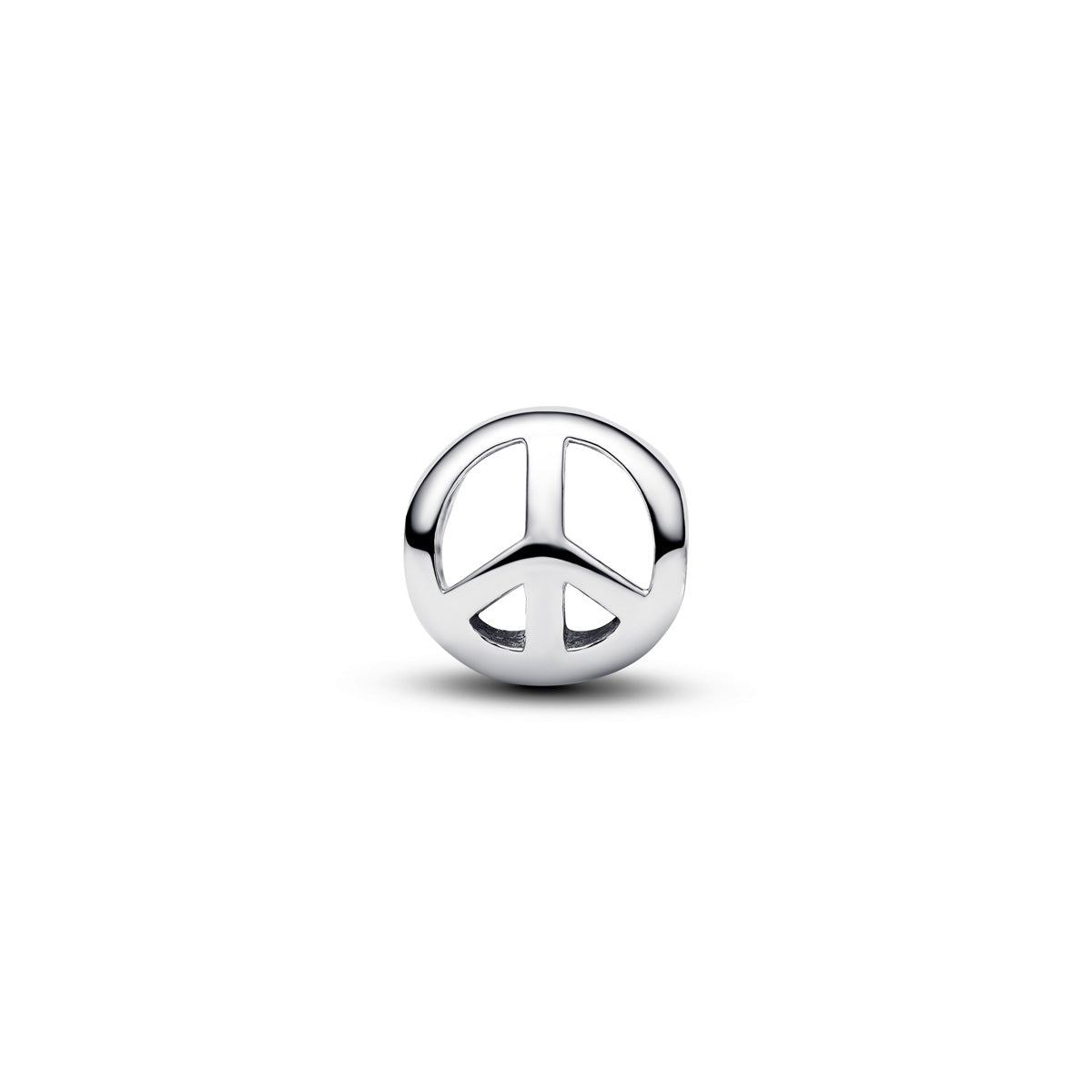 Pandora Silver Peace Symbol Mini Charm