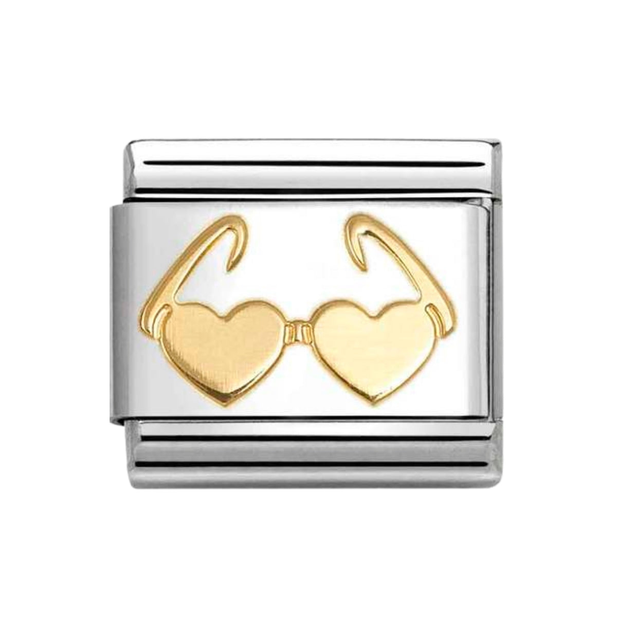 Nomination Heart Glasses Charm