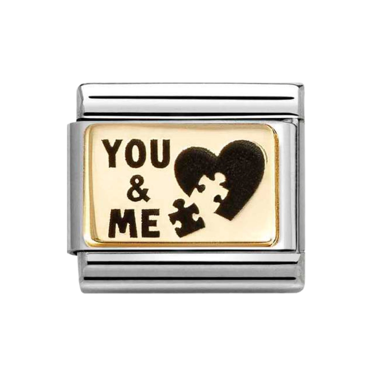 Nomination You & Me Puzzle Charm