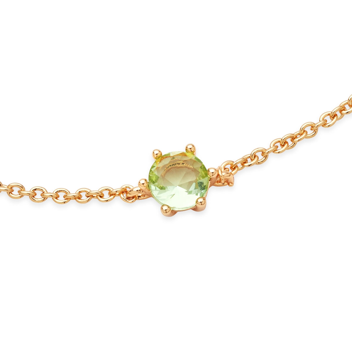 August Woods Gold Green Sorbet Bracelet