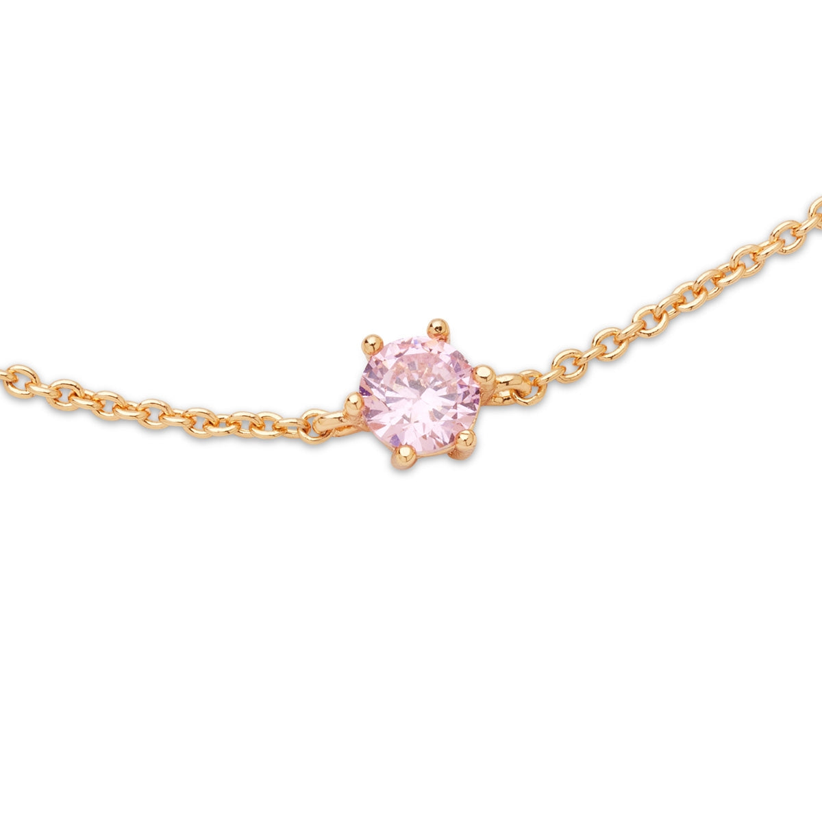 August Woods Gold Pink Sorbet Bracelet