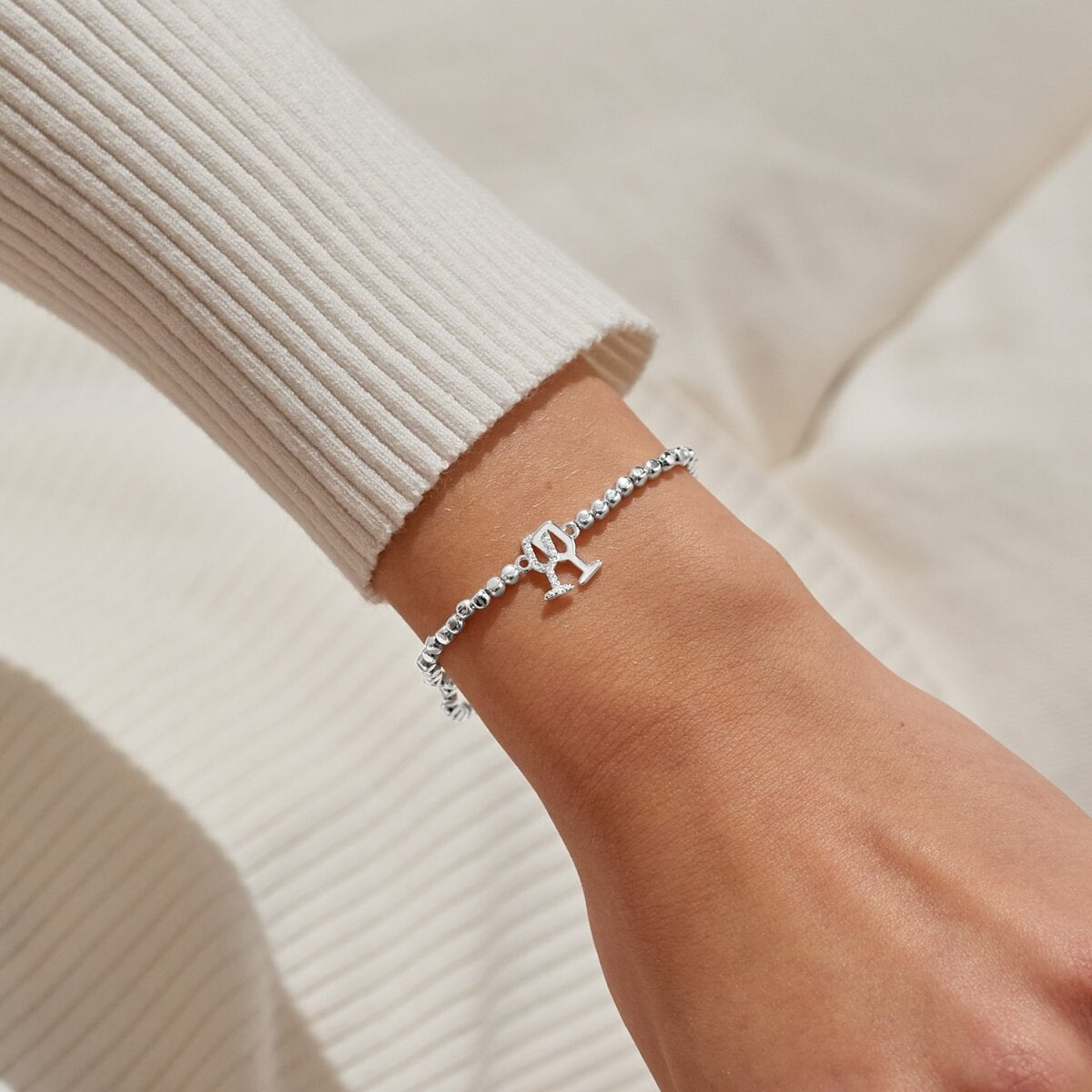 Joma Silver Sparkle Like Champagne Bracelet