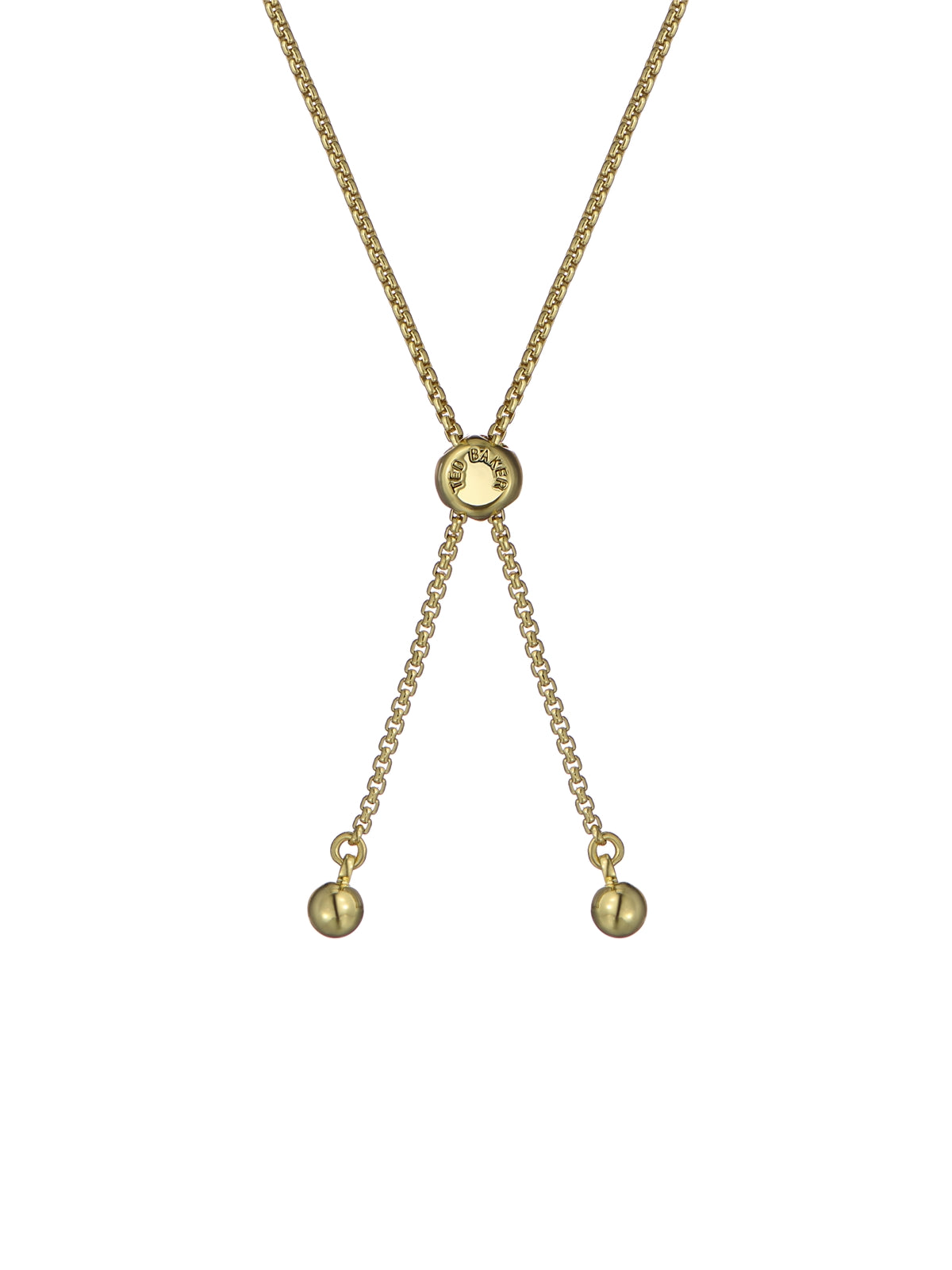 Ted Baker Gold Bridget Mini Metal Bow Slide Bracelet