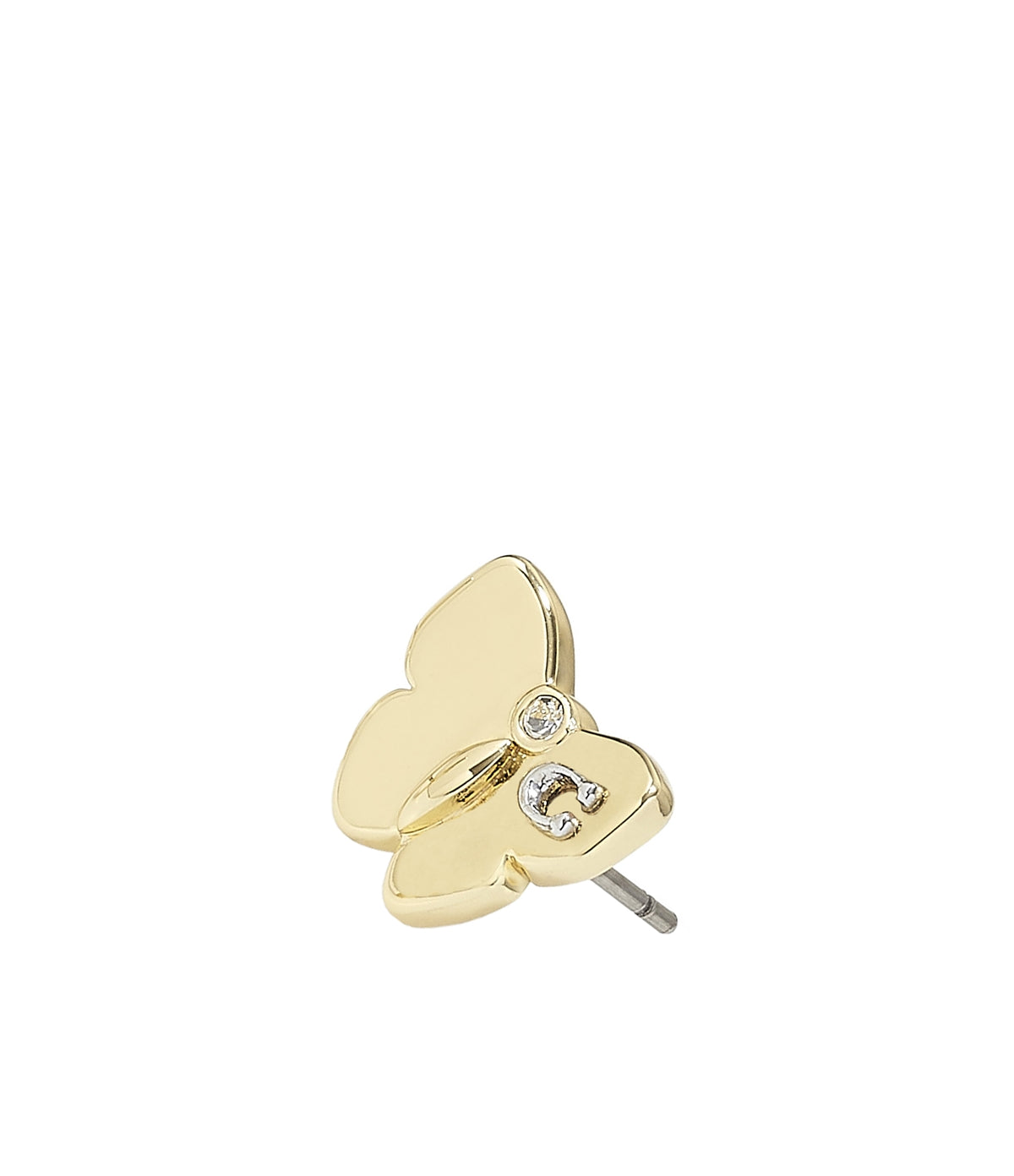Coach Gold Butterfly Stud Earrings